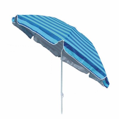 Hot selling custom printing outdoor sun beach parasol umbrella with fringe