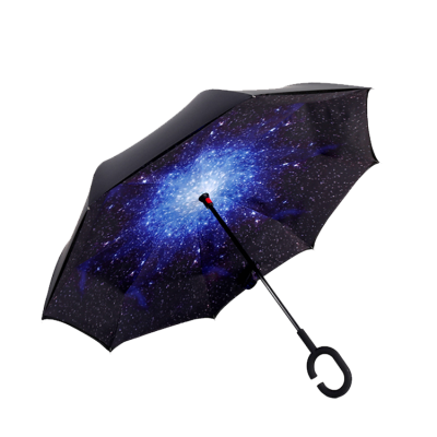 Professional cheap new production C stick inverted umbrella